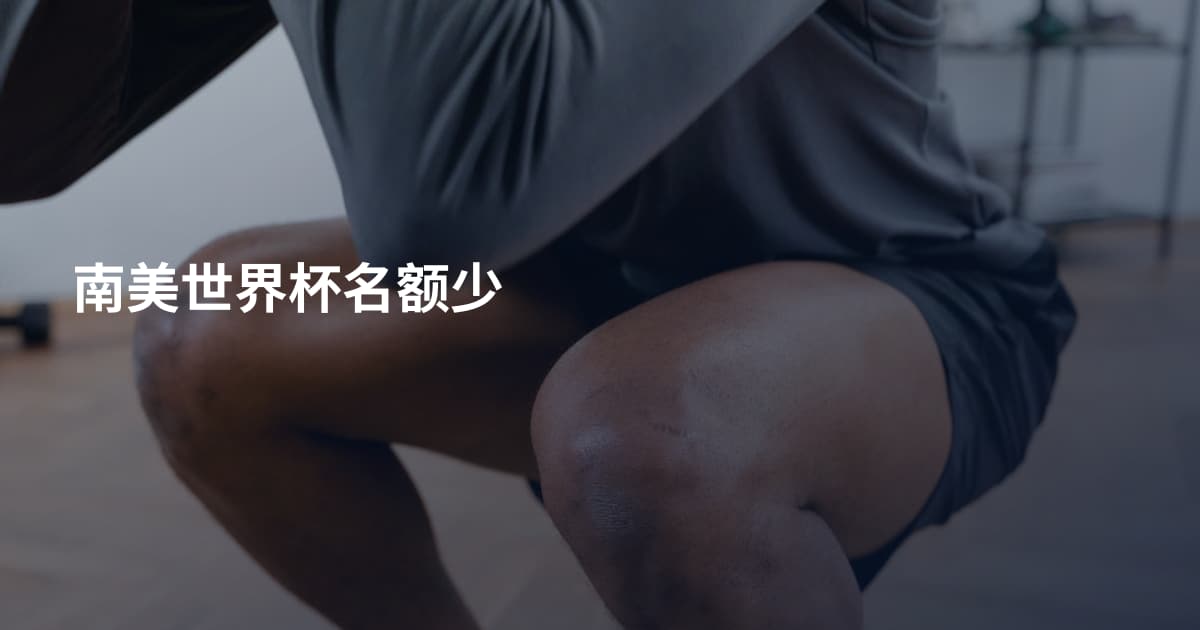南美世界杯名额少