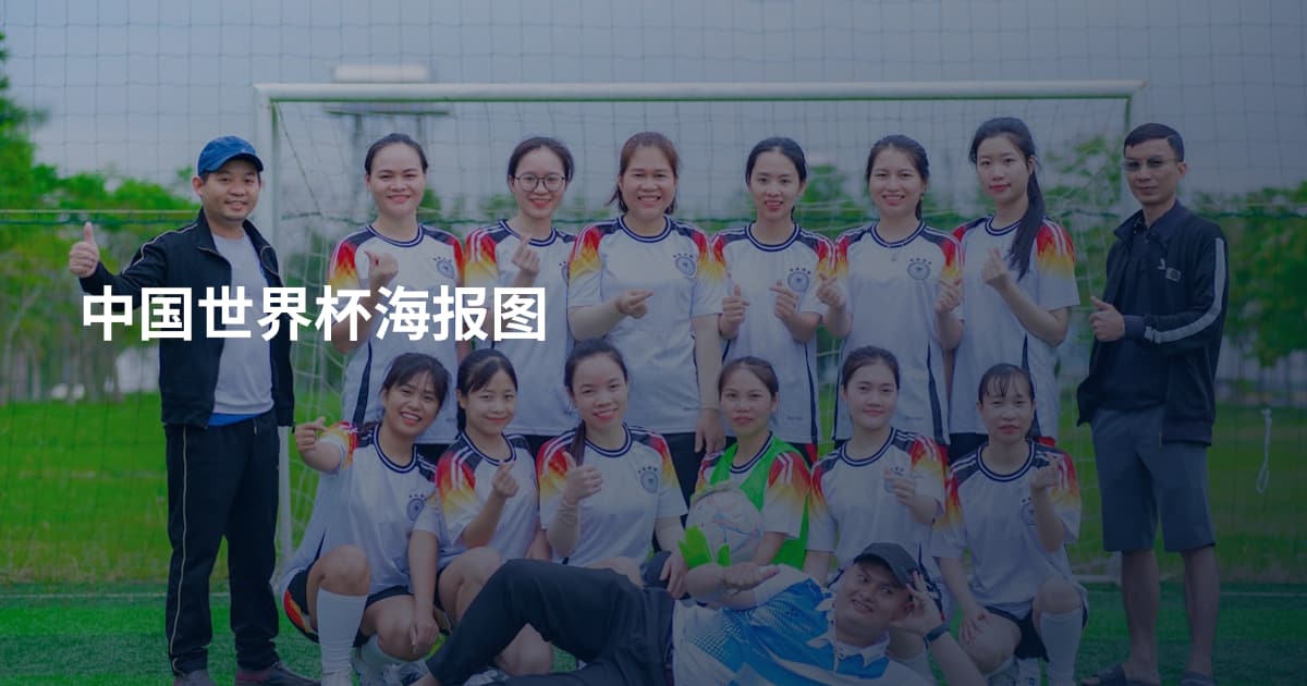 中国世界杯海报图