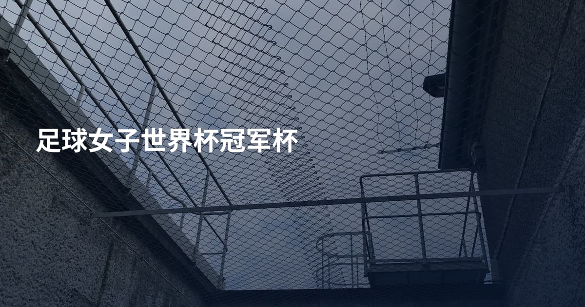 足球女子世界杯冠军杯