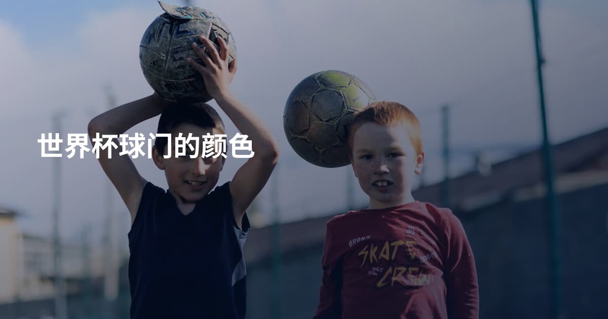 世界杯球门的颜色