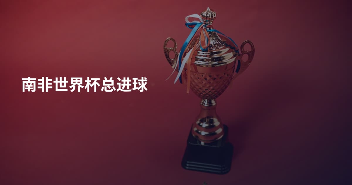 南非世界杯总进球
