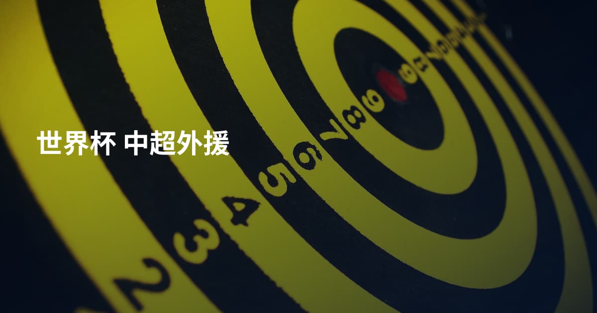 世界杯 中超外援