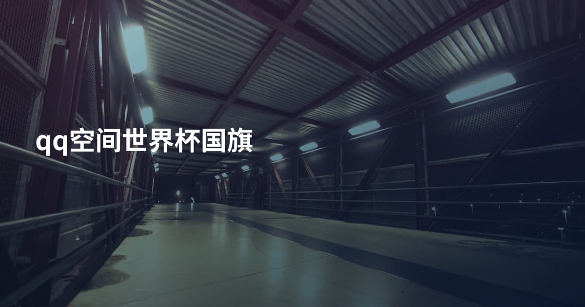 qq空间世界杯国旗