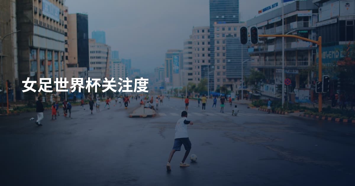 女足世界杯关注度