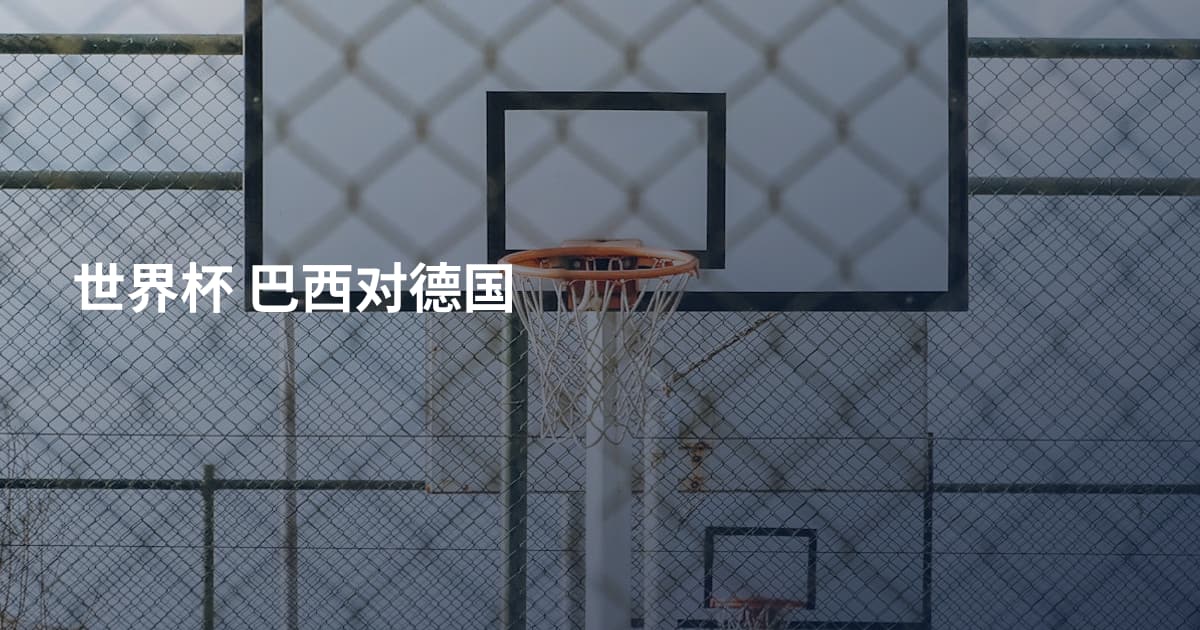世界杯 巴西对德国