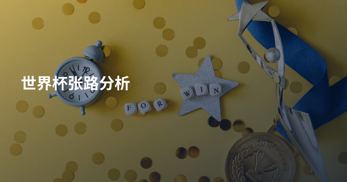 世界杯张路分析