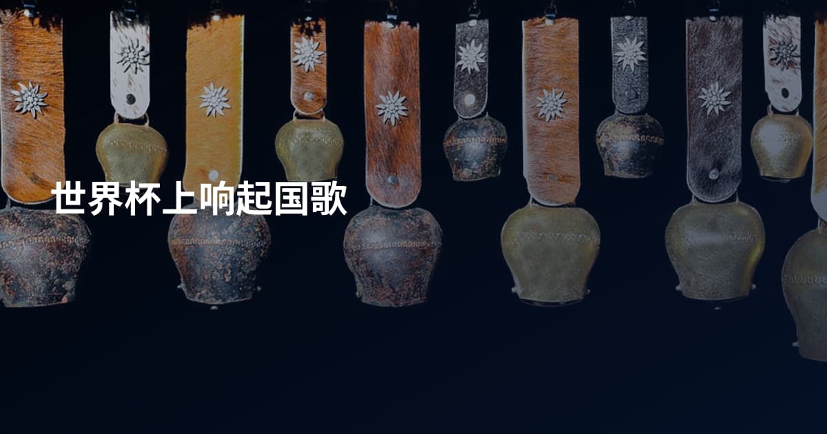 世界杯上响起国歌