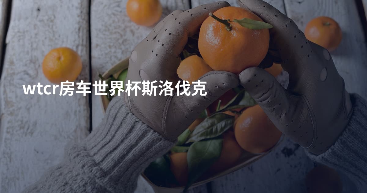 wtcr房车世界杯斯洛伐克