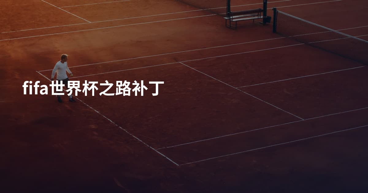 fifa世界杯之路补丁