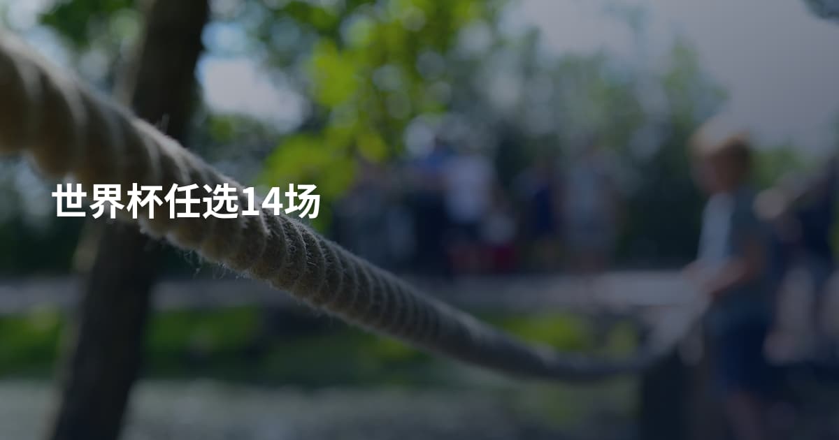 世界杯任选14场