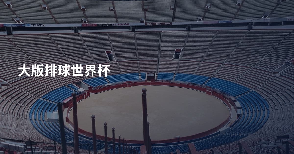 大版排球世界杯