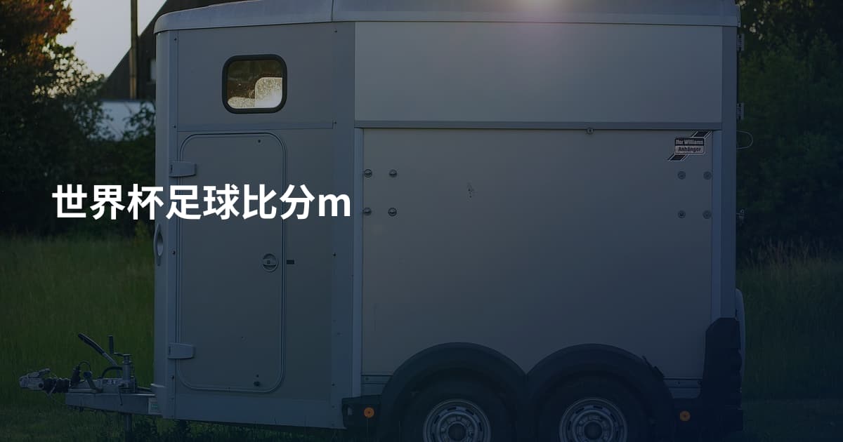 世界杯足球比分m