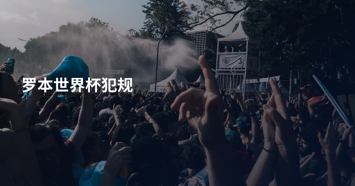 罗本世界杯犯规