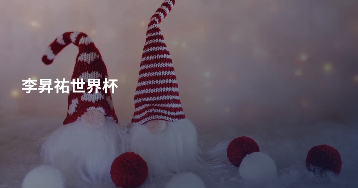 李昇祐世界杯