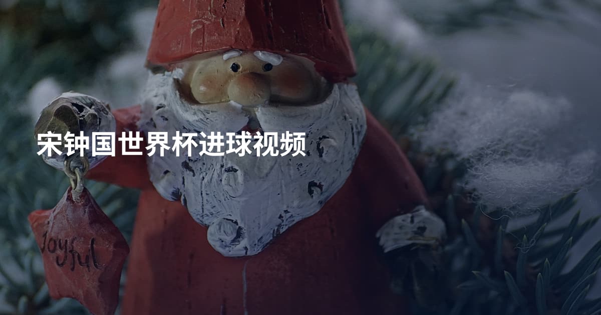 宋钟国世界杯进球视频