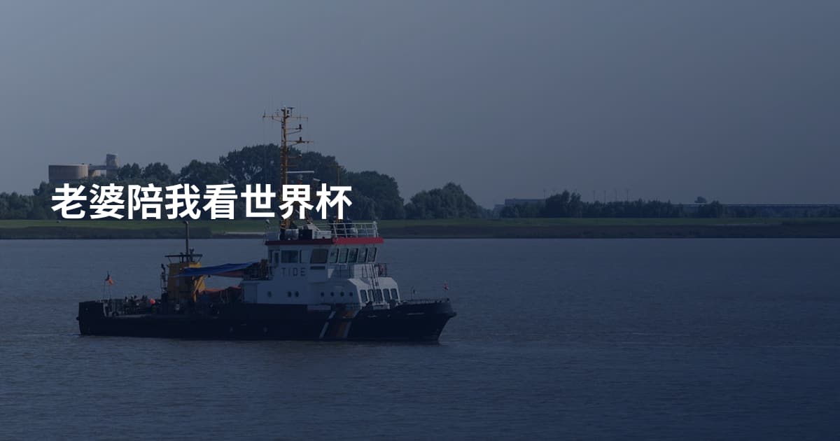 老婆陪我看世界杯