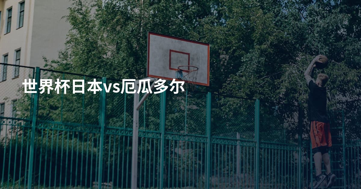 世界杯日本vs厄瓜多尔