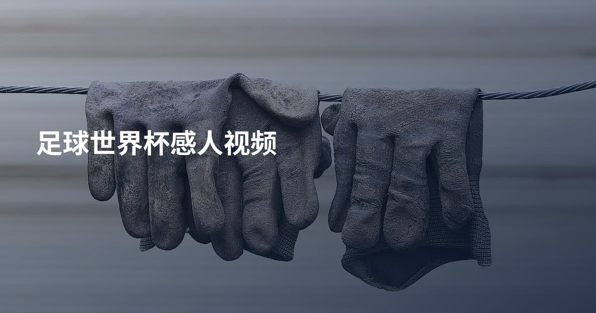 足球世界杯感人视频