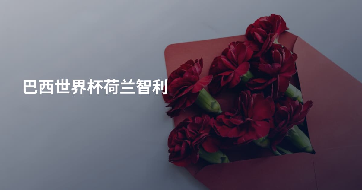 巴西世界杯荷兰智利