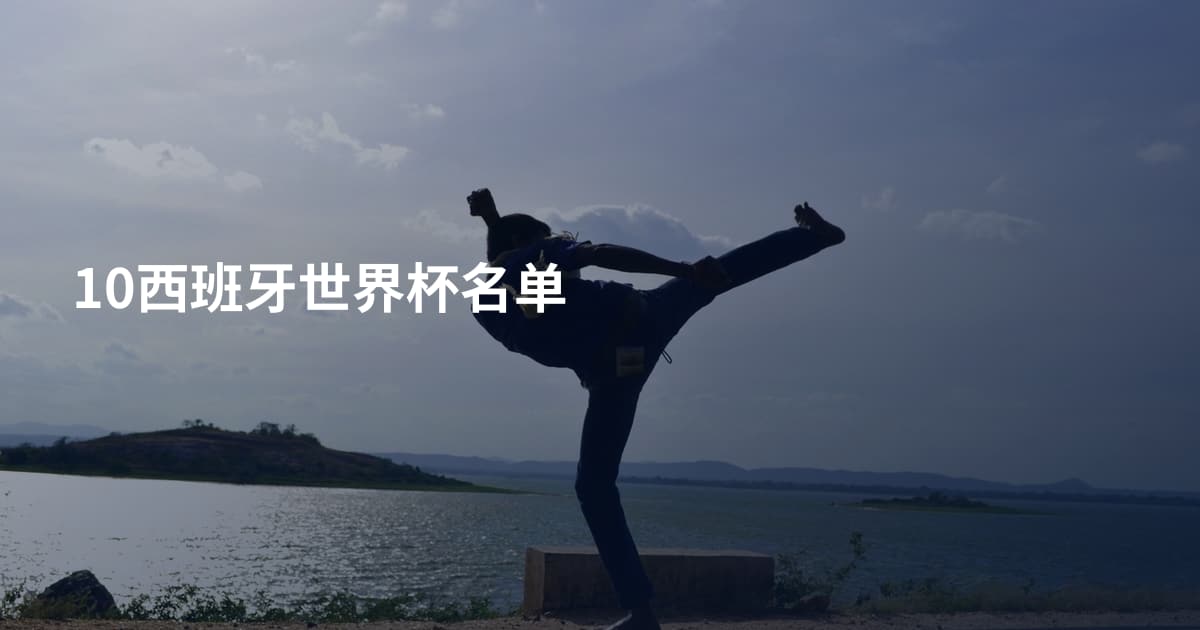 10西班牙世界杯名单