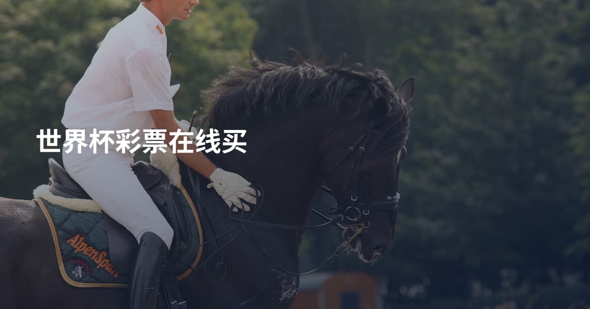 世界杯彩票在线买