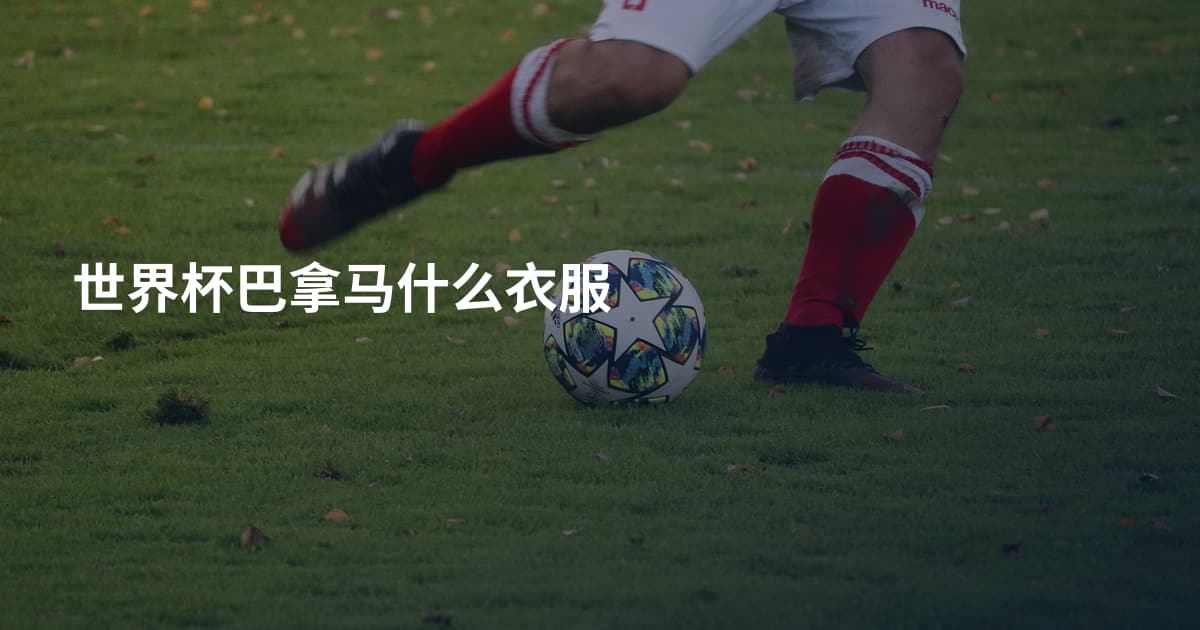 世界杯巴拿马什么衣服