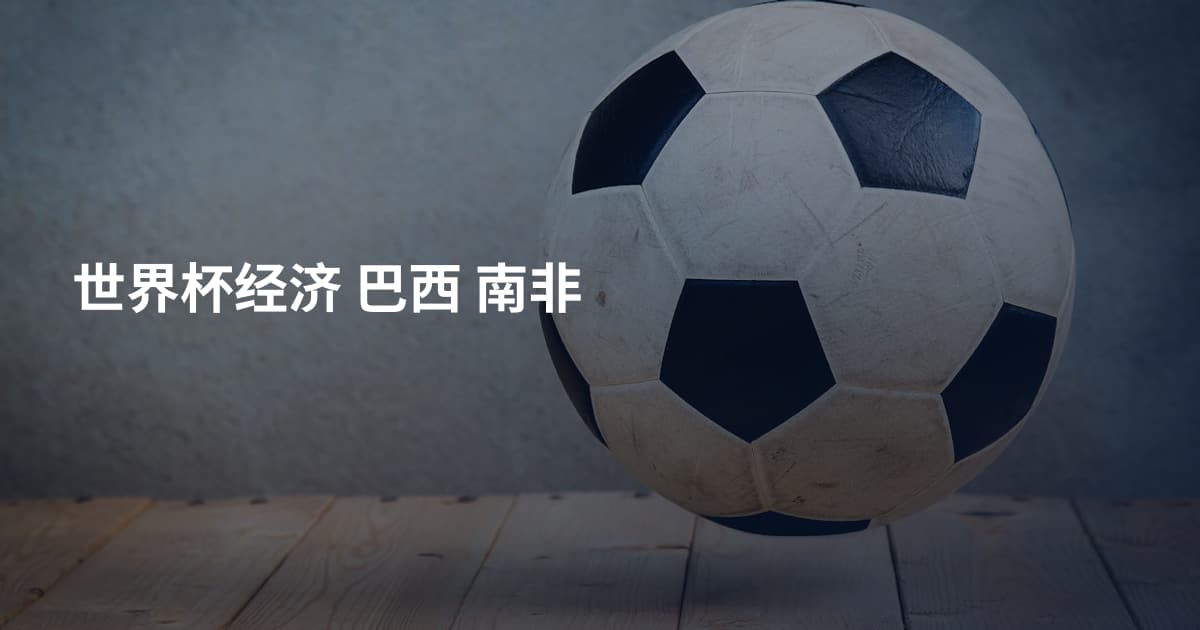 世界杯经济 巴西 南非