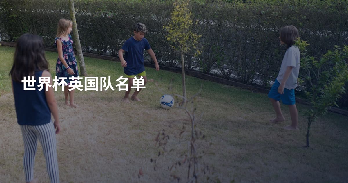 世界杯英国队名单