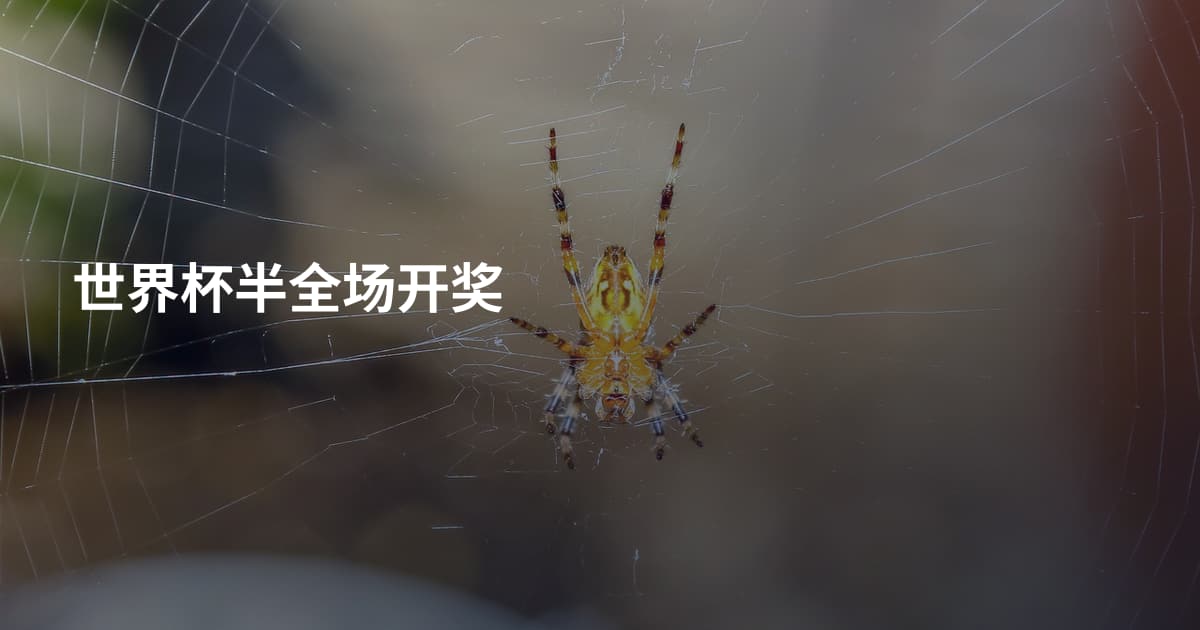 世界杯半全场开奖