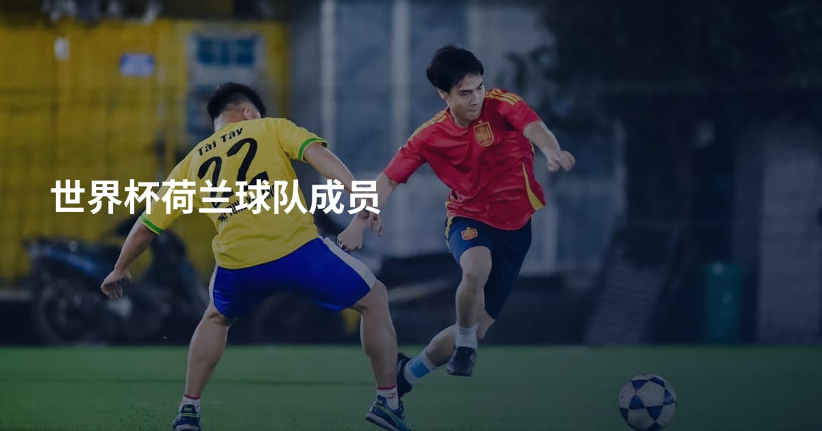 世界杯荷兰球队成员