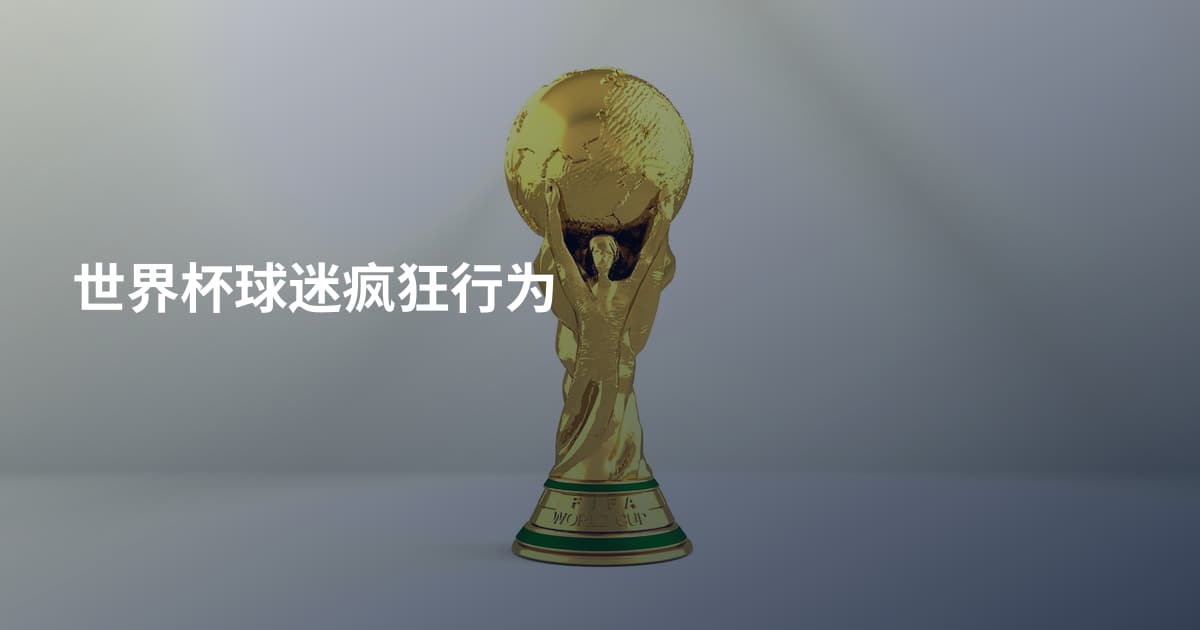 世界杯球迷疯狂行为