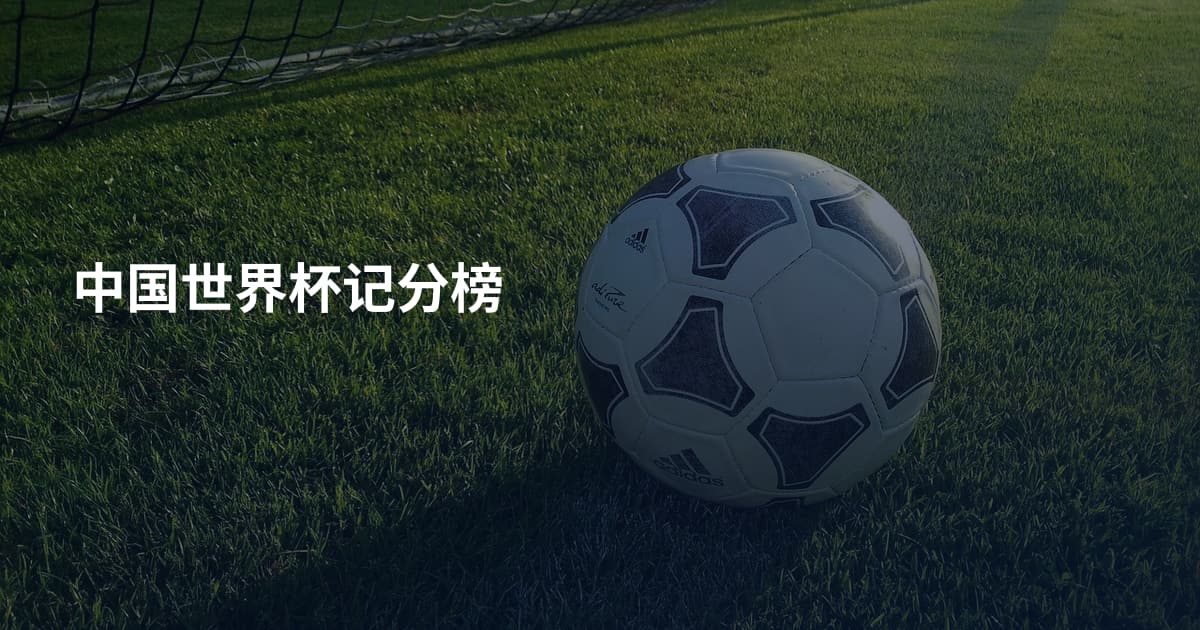 中国世界杯记分榜