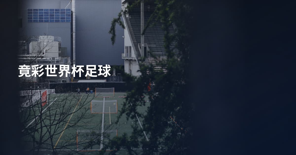 竟彩世界杯足球