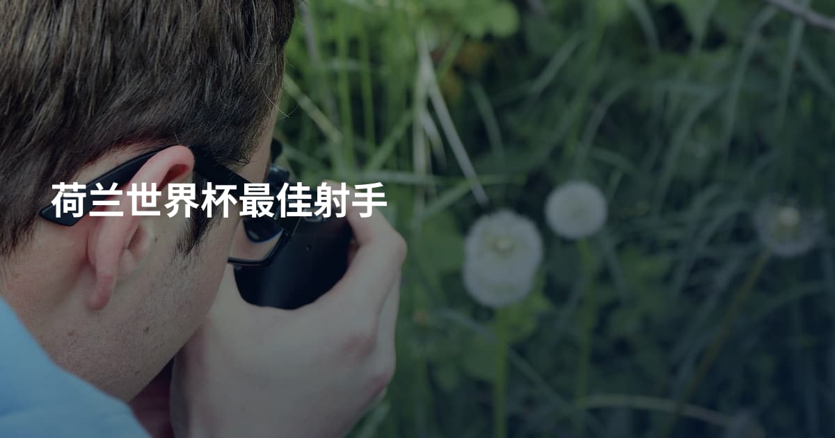 荷兰世界杯最佳射手