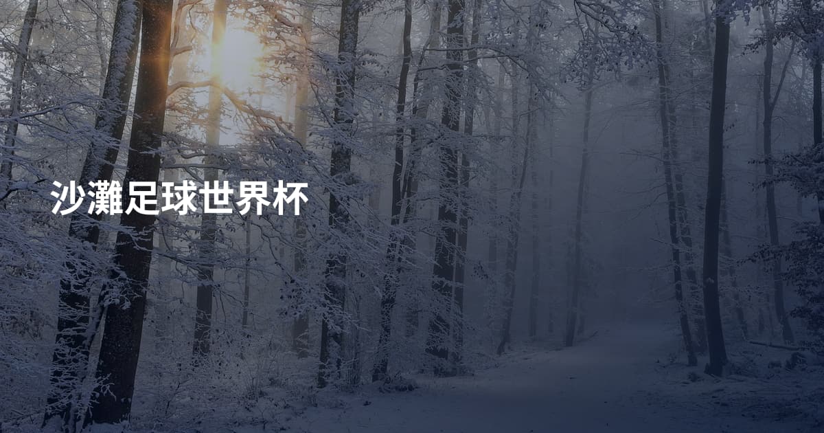 沙灘足球世界杯