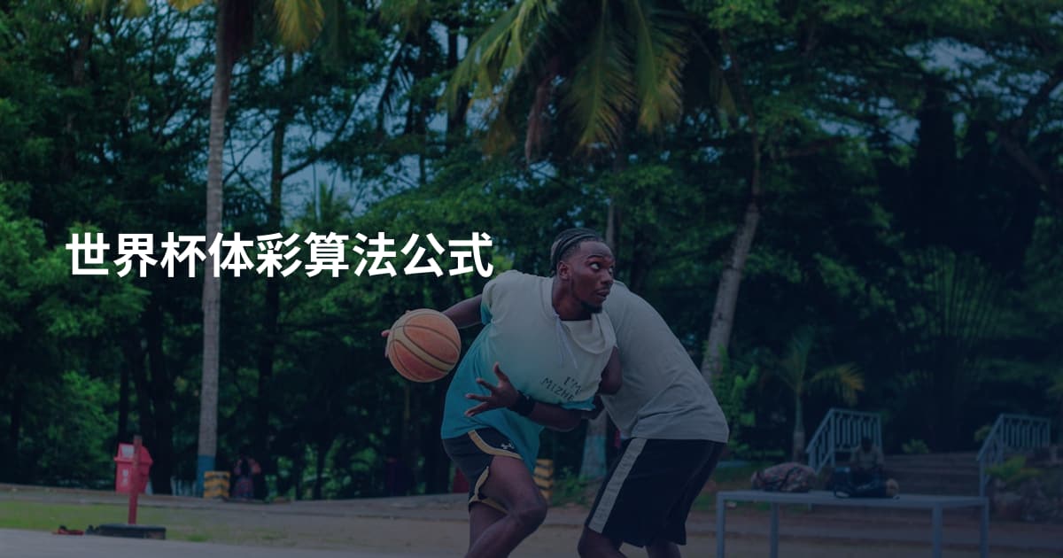 世界杯体彩算法公式