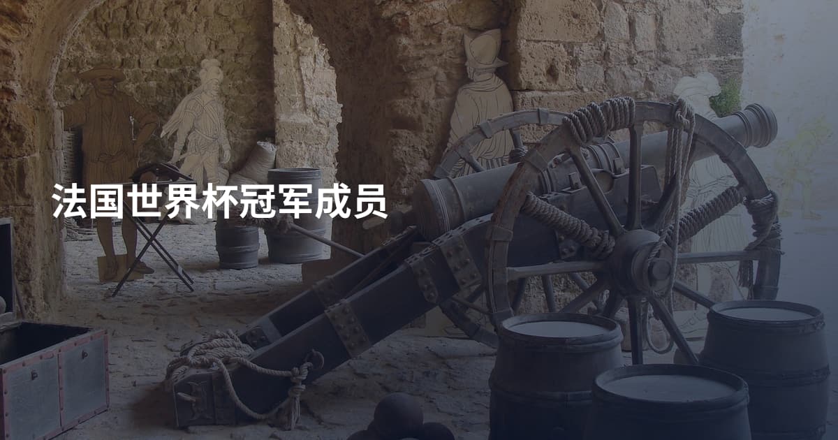 法国世界杯冠军成员