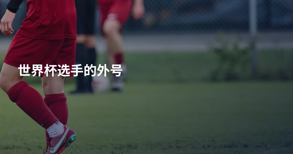 世界杯选手的外号