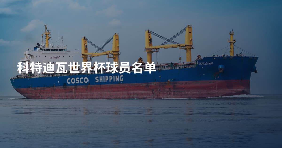 科特迪瓦世界杯球员名单
