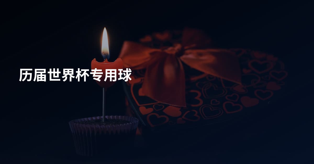 历届世界杯专用球