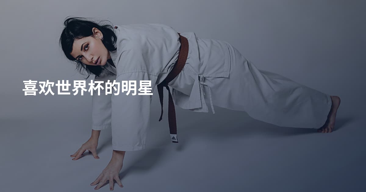 喜欢世界杯的明星