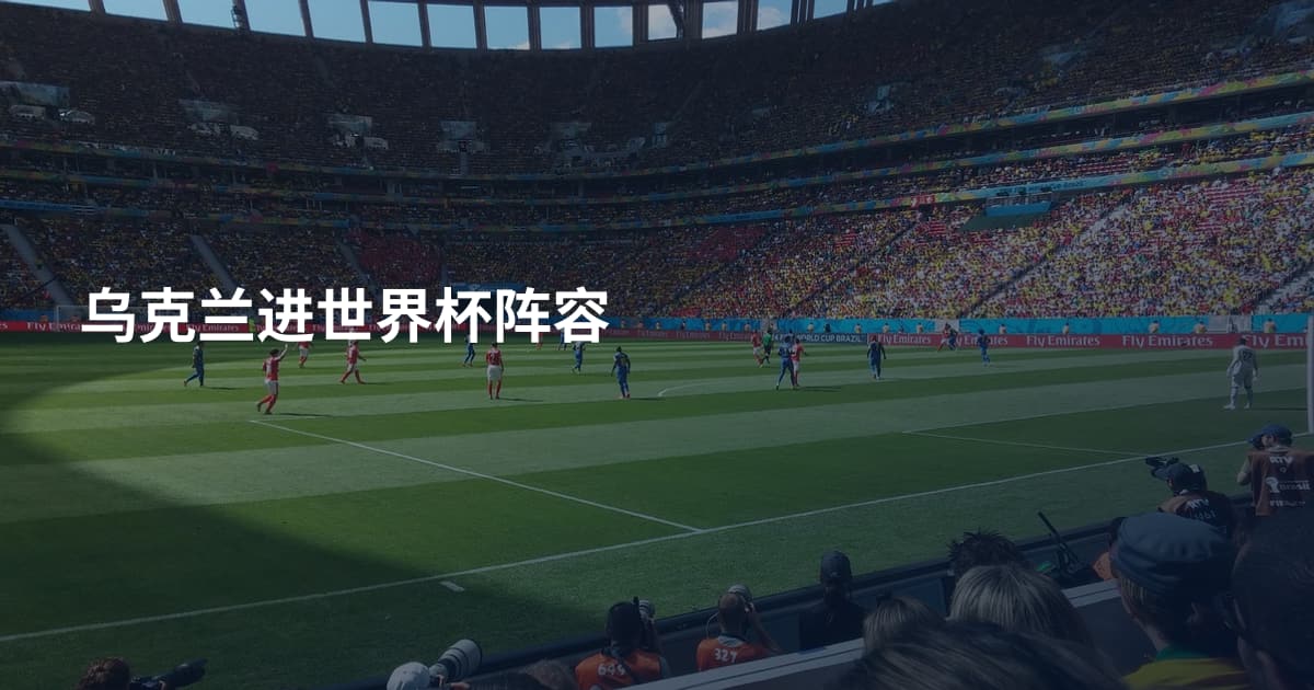 乌克兰进世界杯阵容