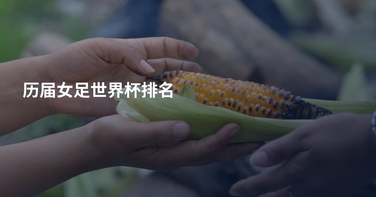 历届女足世界杯排名