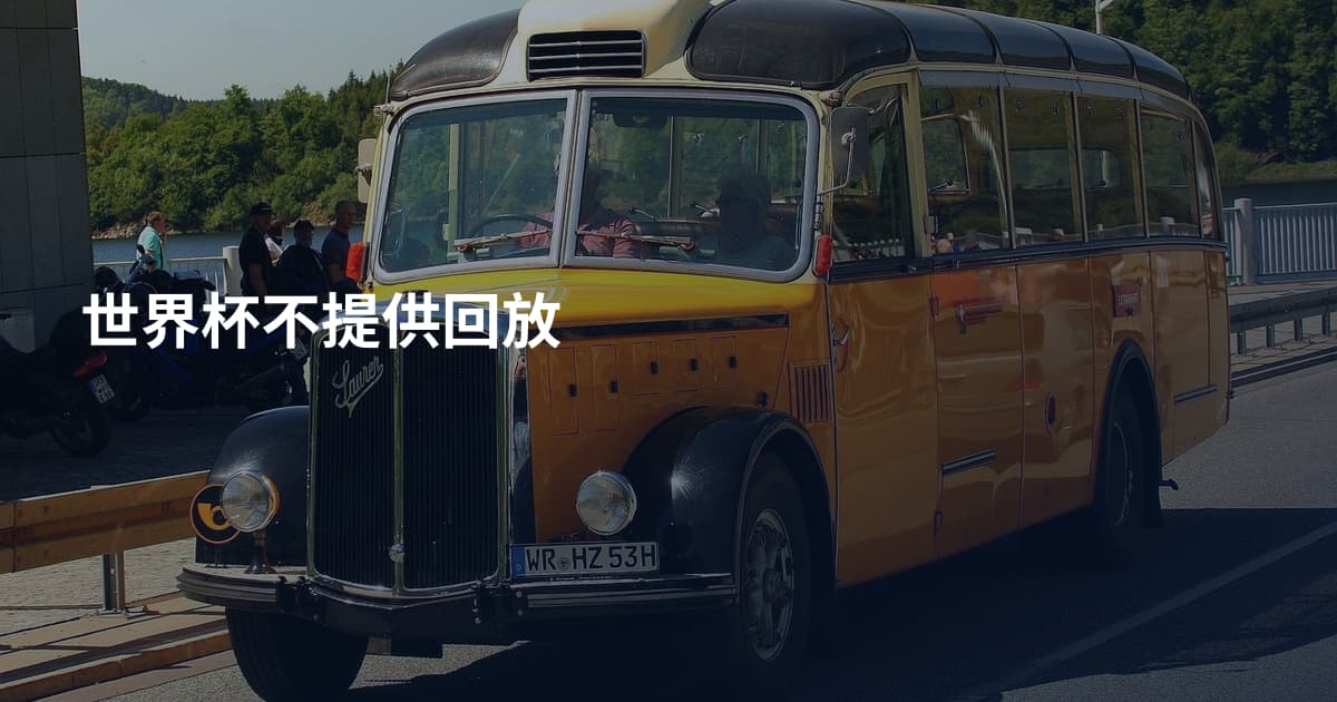 世界杯不提供回放
