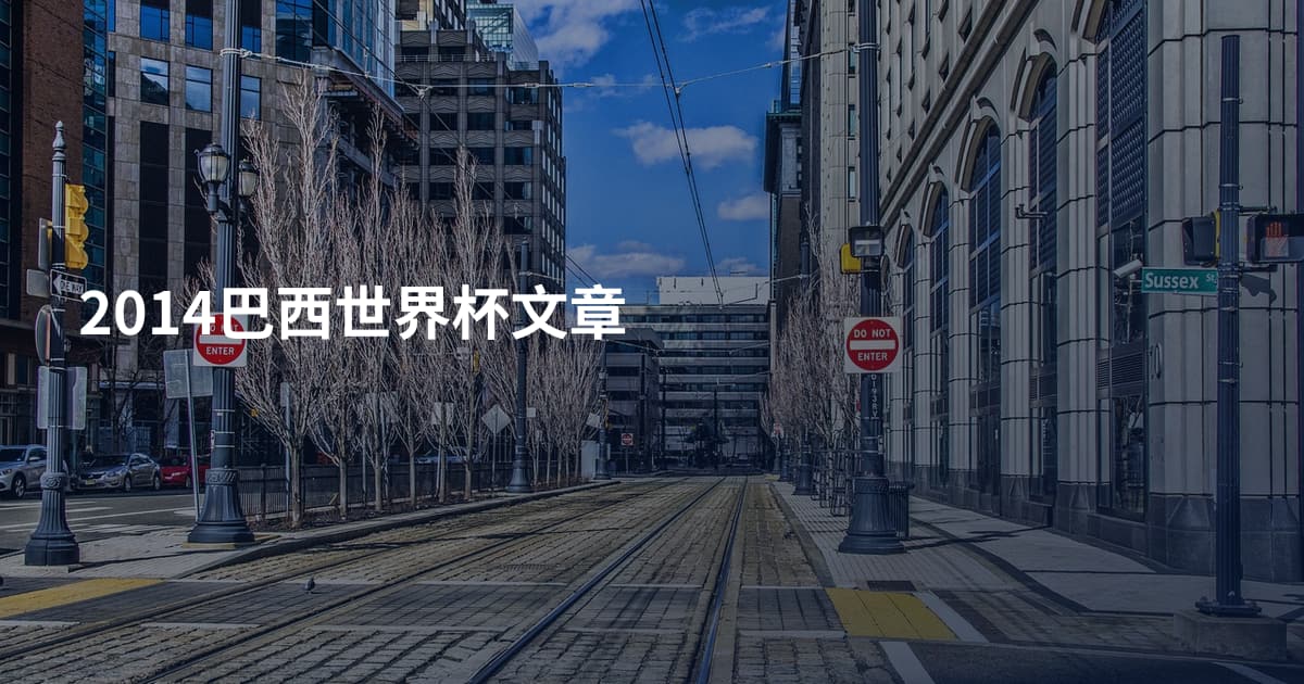 2014巴西世界杯文章
