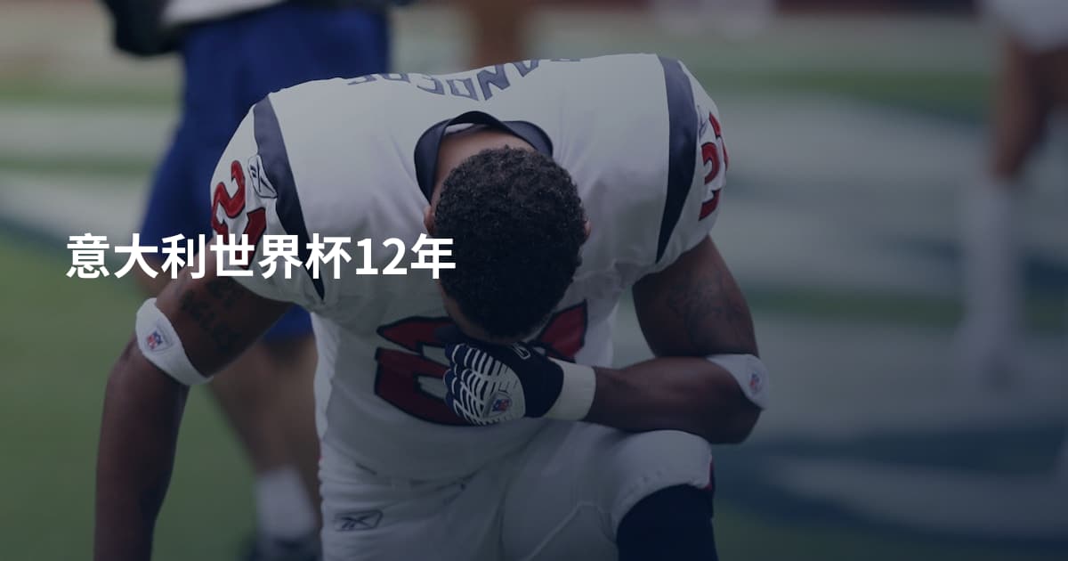 意大利世界杯12年