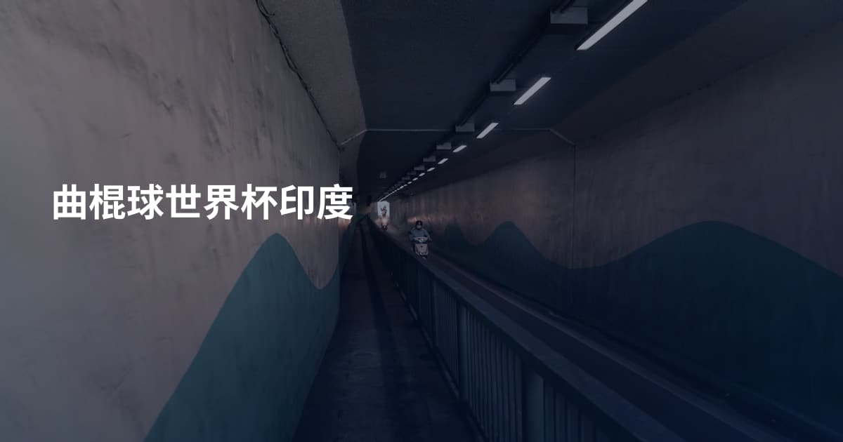 曲棍球世界杯印度