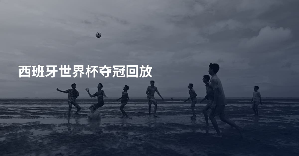 西班牙世界杯夺冠回放