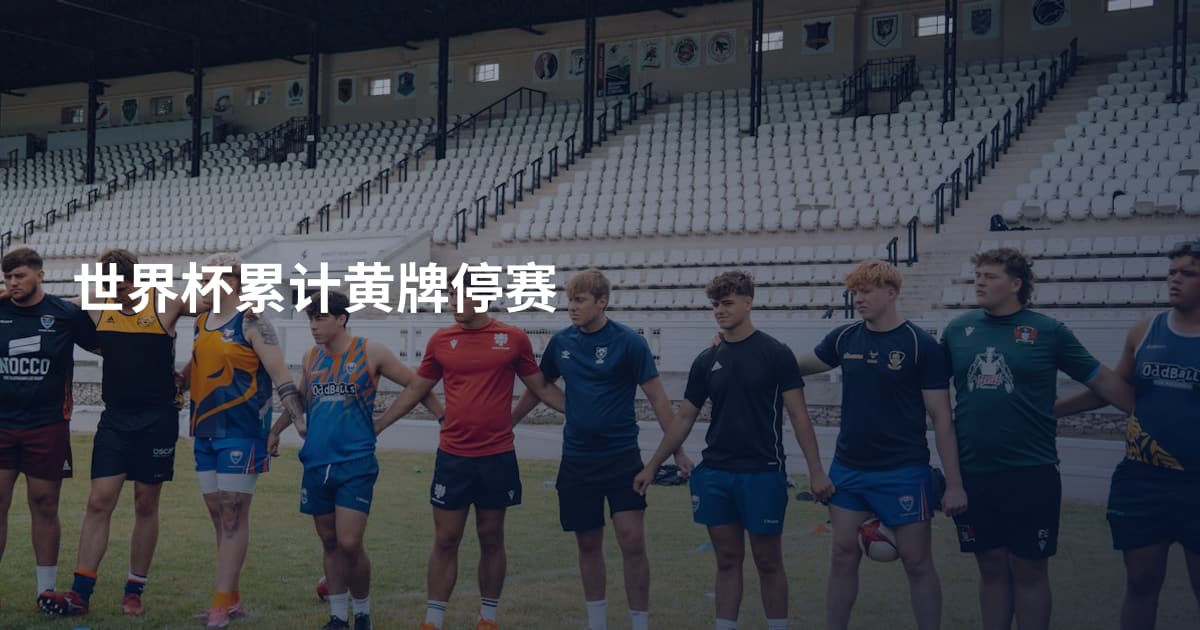 世界杯累计黄牌停赛