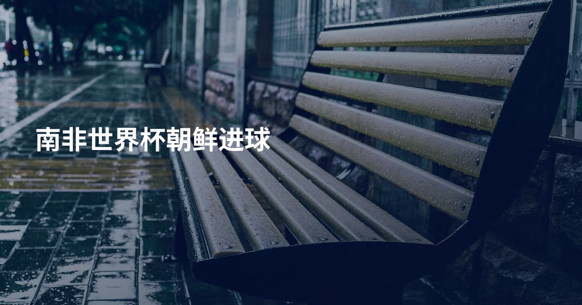 南非世界杯朝鲜进球